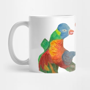 Parrots colorful Mug